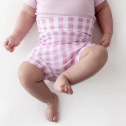 Bummies in Gingham Thistle