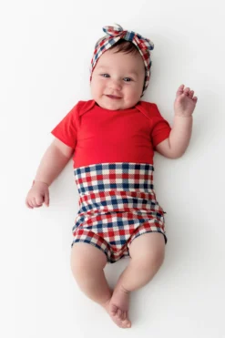 Bummies in Patriotic Gingham