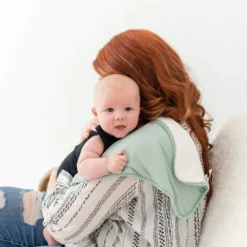 Burp Cloth in Sage