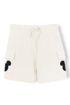 Cargo Short in Mickey Mouse on Ecru