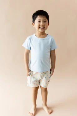 Cargo Short in Pastel Mickey Mouse