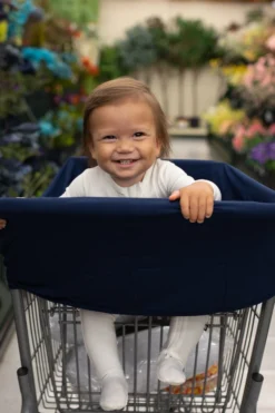 Car Seat Cover in Navy