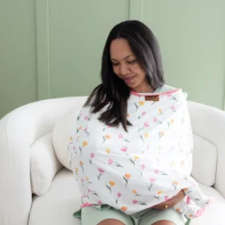 Car Seat Cover in Tulip