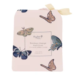 Change Pad Cover in Blush Butterfly
