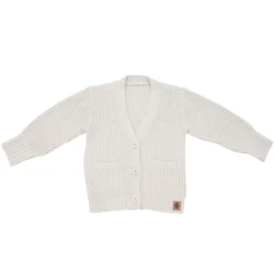 Chunky Knit Oversized Cardigan in Oat