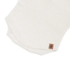 Chunky Knit Romper in Oat