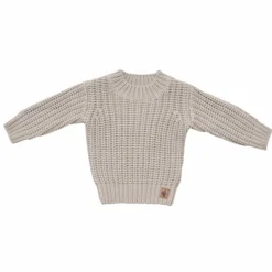 Chunky Knit Sweater in Almond