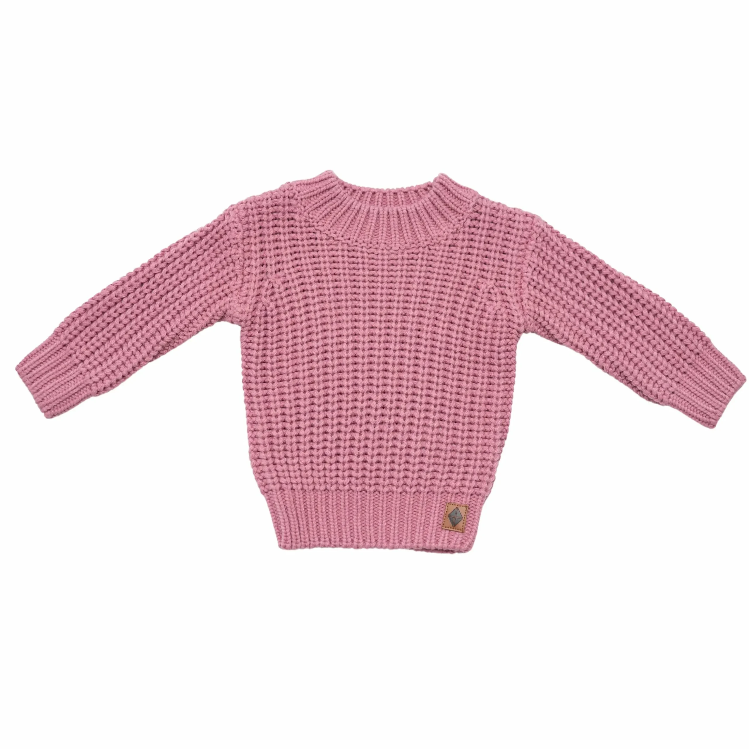 Chunky Knit Sweater in Apple Blossom