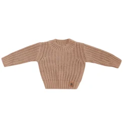 Chunky Knit Sweater in Latte
