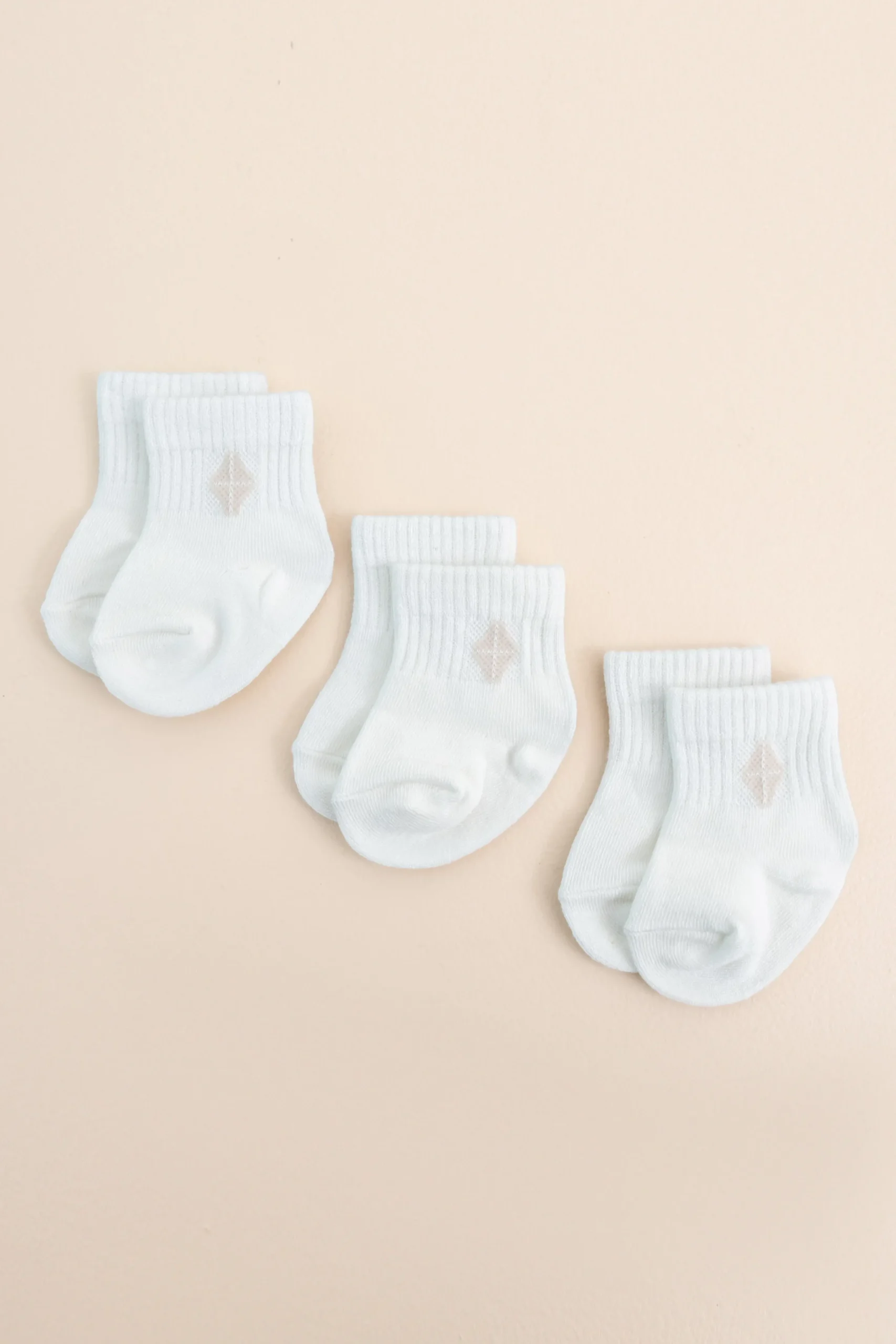 Crew Socks Combo 3-Pack in Cloud