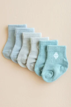 Crew Socks Combo 3-Pack in Neutral