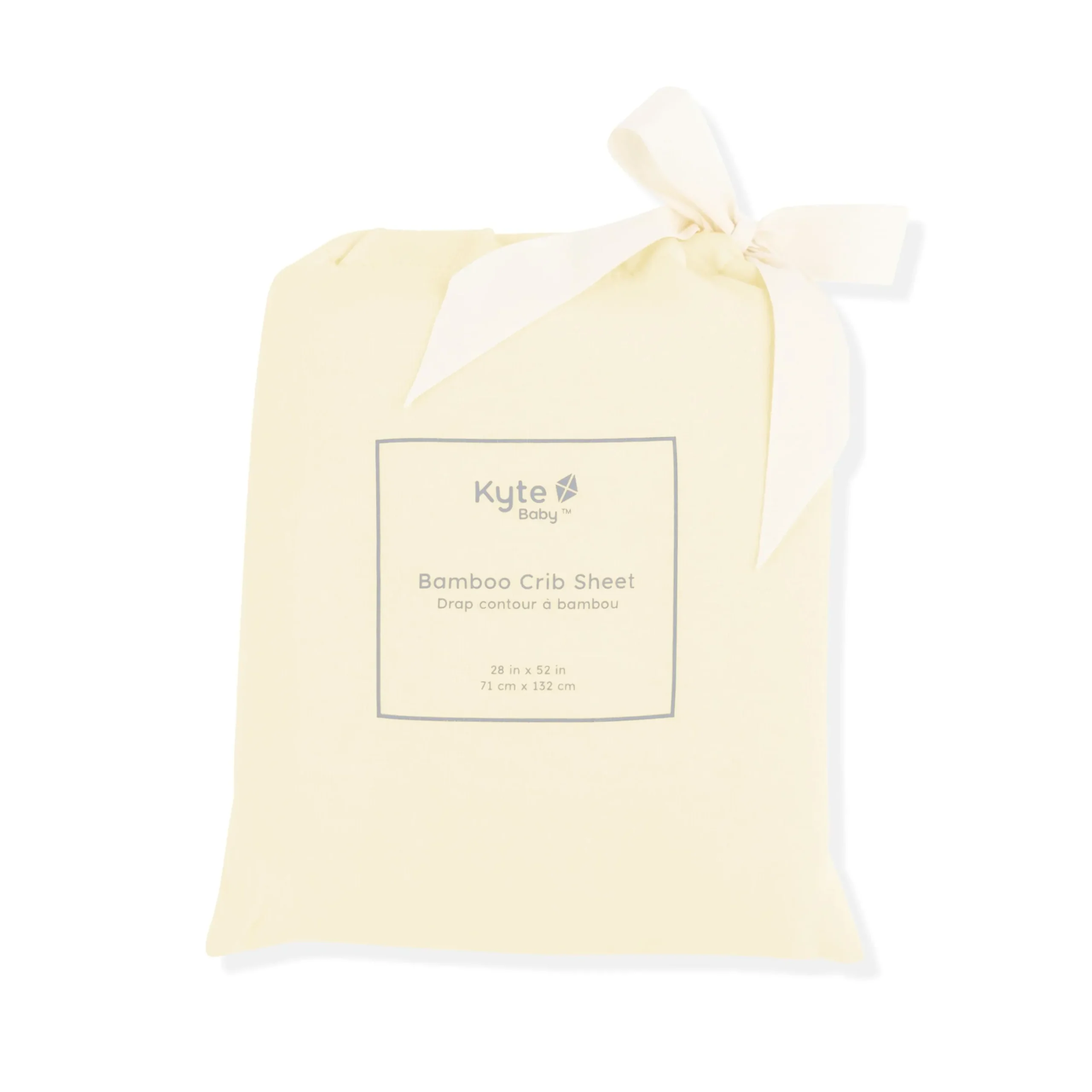Crib Sheet in Chamomile