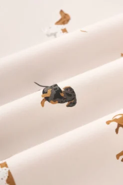 Crib Sheet in Dachshund