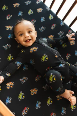 Crib Sheet in Monster Truck