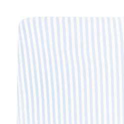 Crib Sheet in Small Mist Stripe
