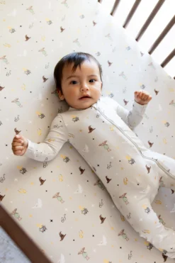 Crib Sheet in Starry Icon