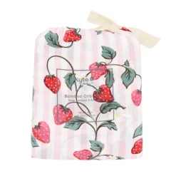 Crib Sheet in Strawberry Fields