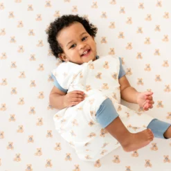 Crib Sheet in Teddy Bear