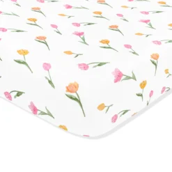 Crib Sheet in Tulip