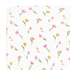 Crib Sheet in Tulip