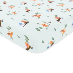 Crib Sheet in Winnie the Pooh Hundred Acre Wood