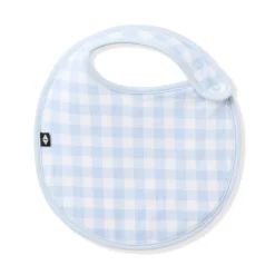 Cushy Bib in Gingham Breeze