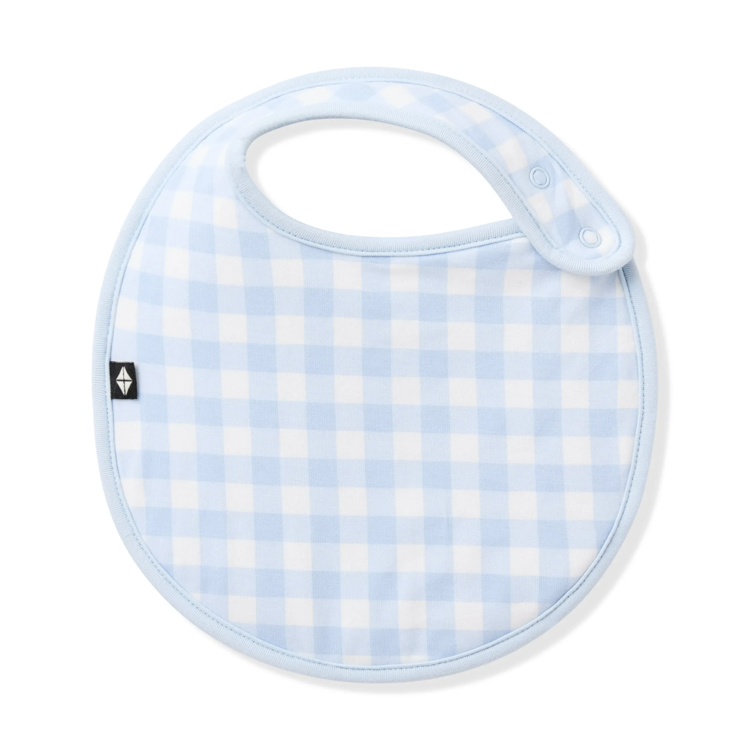 Cushy Bib in Gingham Breeze