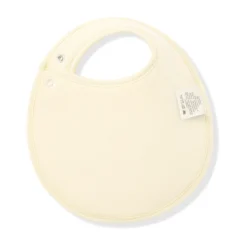 Cushy Bib in Gingham Chamomile