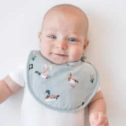 Cushy Bib in Mallard Duck
