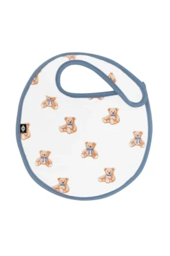 Cushy Bib in Teddy Bear