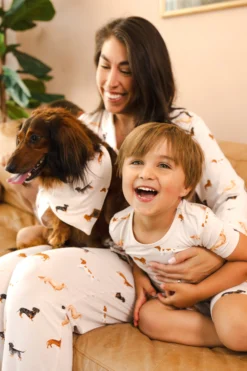 Dog Bandana in Dachshund