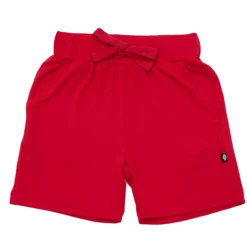 Drawstring Short in Cardinal