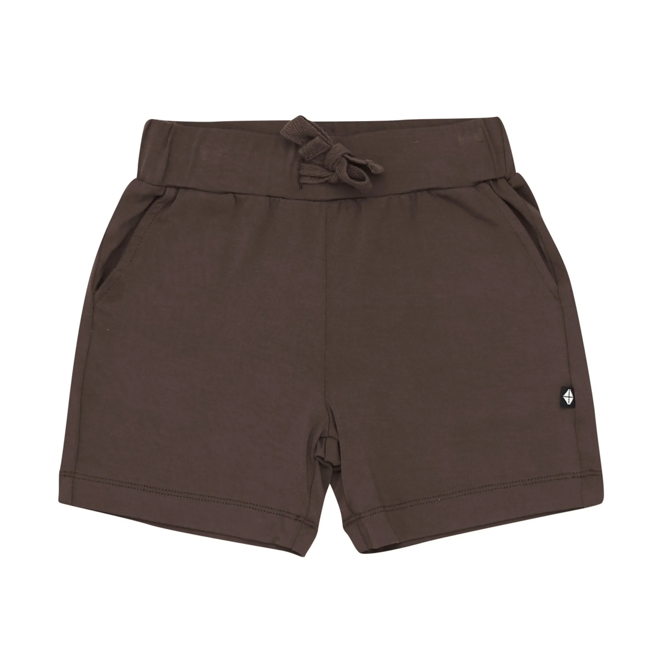 Drawstring Short in Espresso