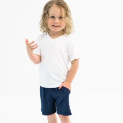 Drawstring Short in Navy