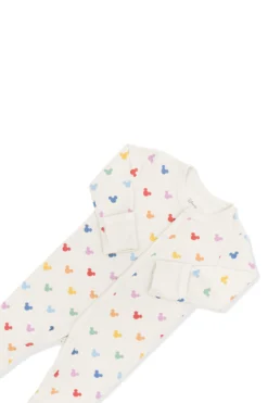 Footie in Pastel Mickey Mouse