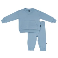 French Terry Jogger Set in Slate