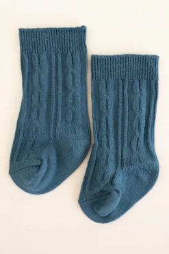 Knee High Socks in Atlantic