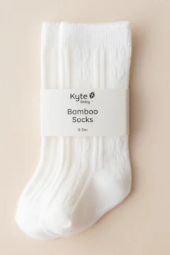 Knee High Socks in Cloud