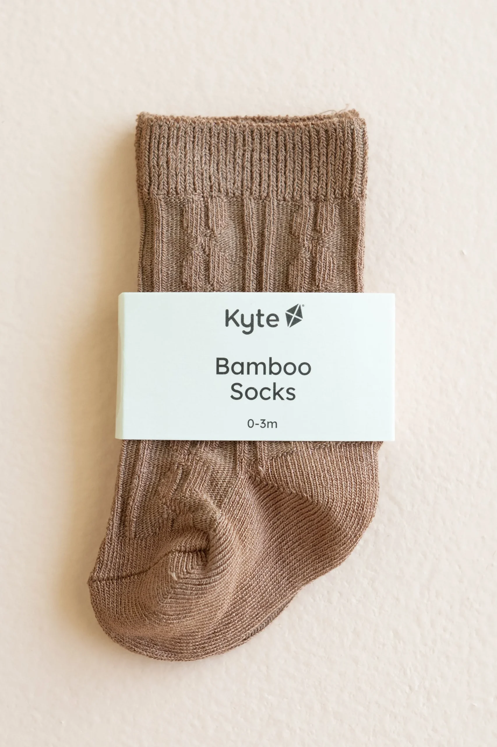 Knee High Socks in Latte