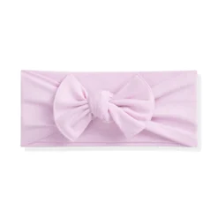Knotted Bow Headband in Thistle