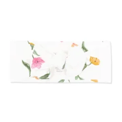 Knotted Bow Headband in Tulip