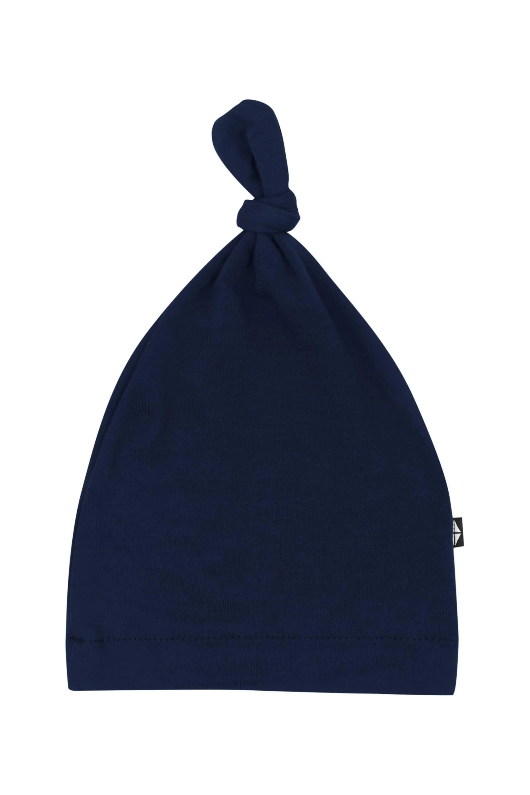 Knotted Cap in Navy