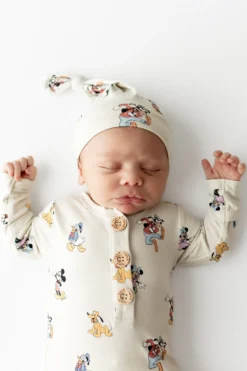 Knotted Gown with Hat Set in Mickey Mouse and Friends