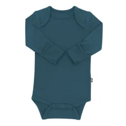 Long Sleeve Bodysuit in Atlantic