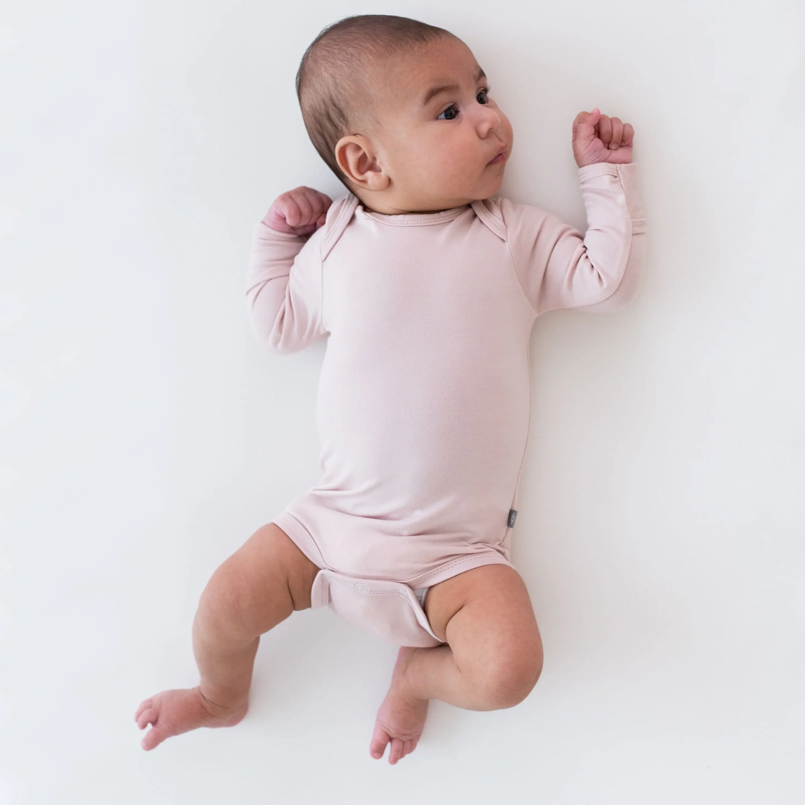Long Sleeve Bodysuit in Blush