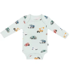 Long Sleeve Bodysuit in City Vehicles