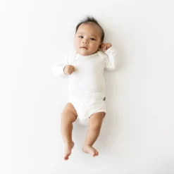 Long Sleeve Bodysuit in Cloud