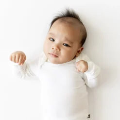 Long Sleeve Bodysuit in Cloud