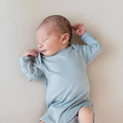Long Sleeve Bodysuit in Fog
