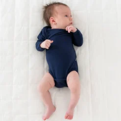 Long Sleeve Bodysuit in Navy